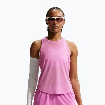 Maglietta da corsa da donna Nike Swift Breathe Dri-Fit light magenta/photon dust