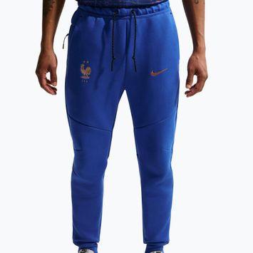 Pantaloncini da calcio da uomo Nike FFF Tech Fleece Joggers game royal/metallic copper