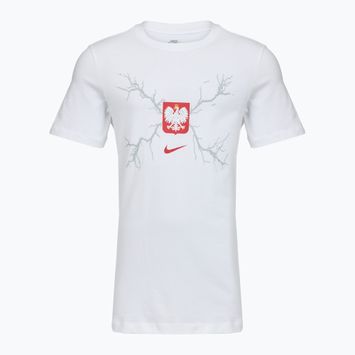 Maglietta da calcio da uomo Nike Graphic Poland white