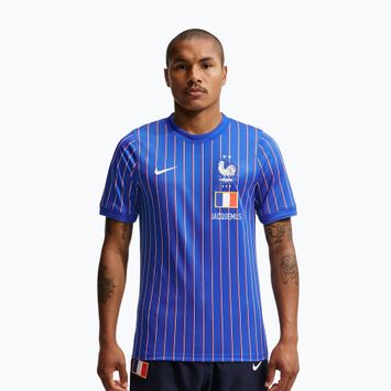 Maglietta da calcio da uomo Nike FFF Academy Pro Pre-Match game royal/university red/white