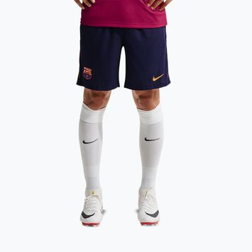 Spodenki piłkarskie męskie Nike FC Barcelona Dri-Fit ADV Strike Elite blackened blue/noble red/mineral yellow