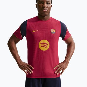 Maglietta da calcio da uomo Nike FC Barcelona Dri-Fit ADV Strike Elite noble red/blackened blue