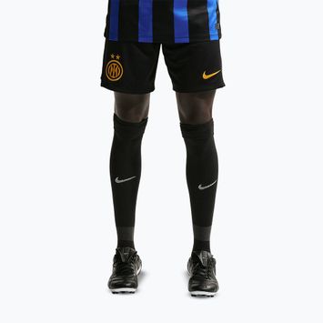 Pantaloncini da calcio da uomo Nike Inter Milan Dri-Fit Stadium Home black/university gold