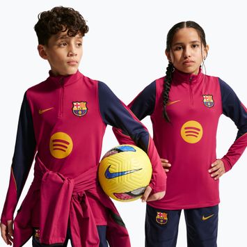 Felpa da calcio per bambini Nike FC Barcelona Strike Dri-Fit Soccer Knit Drill Top