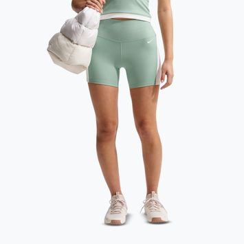 Pantaloncini da donna Nike One High Waisted Biker 5" steam/white/white