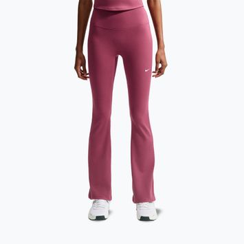 Leggings da allenamento donna Nike One pink smoke/white