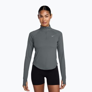 Felpa da corsa donna Nike Tempo Dri-Fit 1/4 Zip cool grey