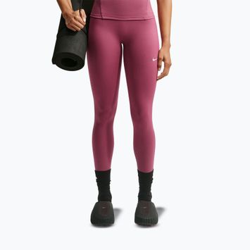 Leggings da donna Nike One pink smoke/white