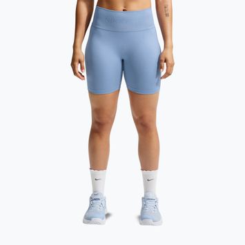 Pantaloncini da allenamento da donna Nike Pro Seamless work blue