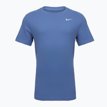 Maglia training da uomo Nike Dri-FIT indigo storm/white