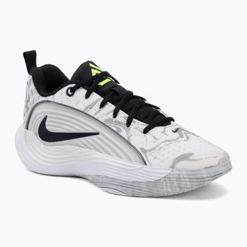 Scarpe da basket uomo Nike Giannis Immortality 5 white/off white/metallic silver