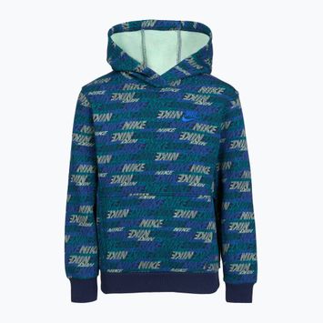 Felpa bambini Nike Sportswear Club Fleece bright spruce/midnight navy/game royal