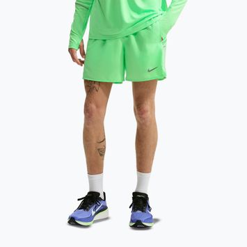 Pantaloncini da corsa da uomo Nike Miler illusion green