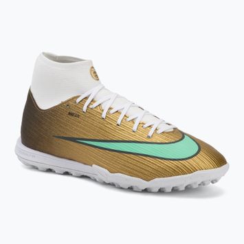 Scarpe da calcio uomo Nike Mercurial Superfly 11 Academy "Kylian Mbappé" metallic gold/green glow