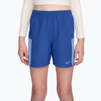 Pantaloncini bambini Nike Miler game royal/aluminum