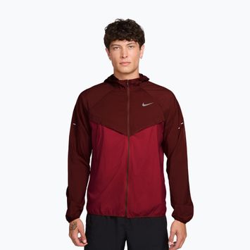 Giacca da corsa da uomo Nike Stride mystic dates/tough red