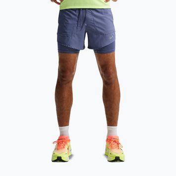 Pantaloncini da corsa da uomo Nike Stride diffused blue