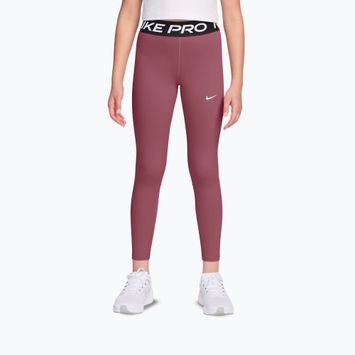 Leggings per bambini Nike Pro pink smoke/white