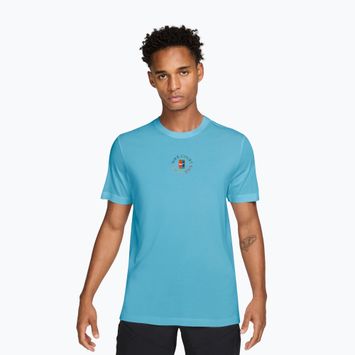 Polo Nike Court Dri-Fit Blue Gaze