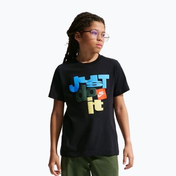 Maglietta per bambini Nike Sportswear Club black