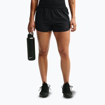 Pantaloncini da allenamento da donna Nike One black/black/university red
