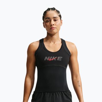 Maglia da allenamento donna Nike One black/black/university red/white