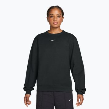 Felpa donna Nike Studio Fleece total black/sail