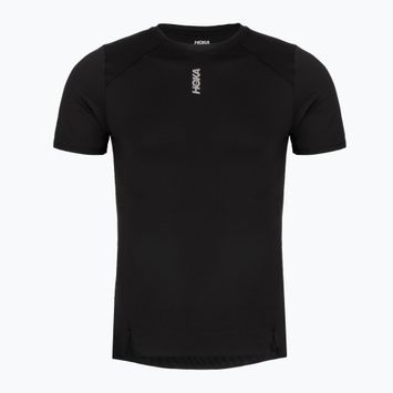 Maglia da corsa da uomo HOKA EveryRun Short Sleeve black