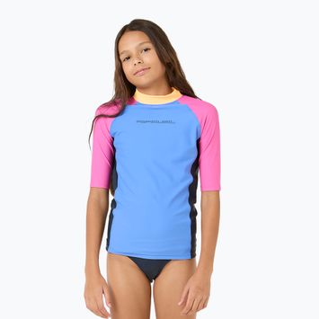 Rip Curl Block Party 3 Piece Set costume da bagno + maglietta per bambini blu scuro