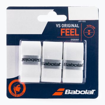 Babolat Vs Original Racchette per racchette da tennis 3 pezzi bianco.