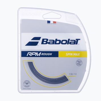 Babolat corda da tennis 12 m Rpm Rough grigio