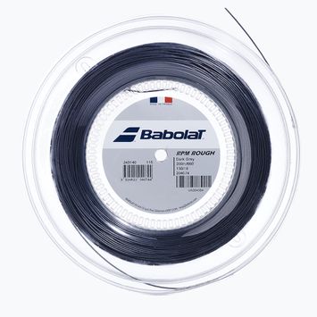 Corda da tennis Babolat 200 m RPM Rough grigio
