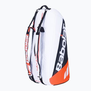 Babolat RH6 Pure Strike borsa da tennis 65 l bianco/rosso