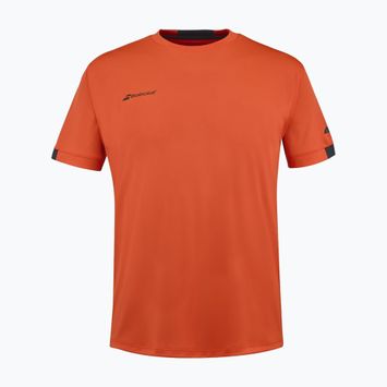 Maglietta da uomo Babolat Play Crew Neck fiesta red