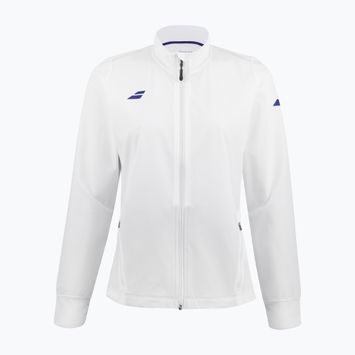 Felpa tennis donna Babolat Play bianco/bianco