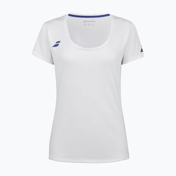Maglietta Babolat Play Cap Sleeve Top Jr bambino bianco/bianco