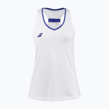 Canotta Babolat Play bambino bianco/bianco