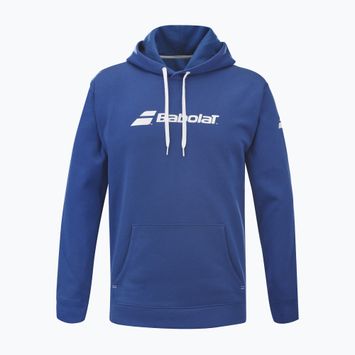 Felpa da tennis da uomo Babolat Exercise con cappuccio blu sodalite