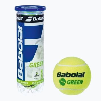Palline da tennis Babolat verdi 3 pz. giallo
