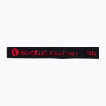 Sveltus Elasti'ring 15kg esercizio in gomma nero 0027