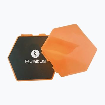 Sveltus Functional Slider dischi per esercizi 2 pz. arancione 0806