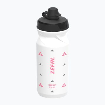 Zefal Sense Soft 65 No-Mud bottiglia da bicicletta 650 ml bianco