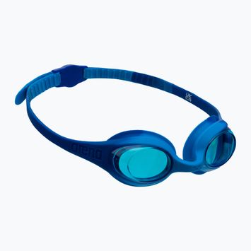 Occhialini da nuoto per bambini Arena Spider azzurro/blu/blu