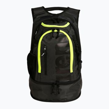 Zaino da nuoto Arena Fastpack 3.0 40 l fumo scuro/giallo neon