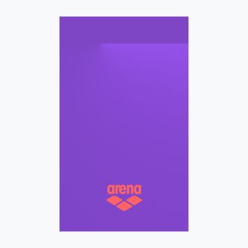 Arena Asciugamano in microfibra ad asciugatura rapida viola/calipso corallo