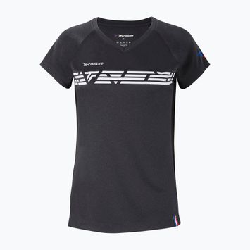 Maglietta da tennis donna Tecnifibre 22LAF2 F2 Airmesh nero