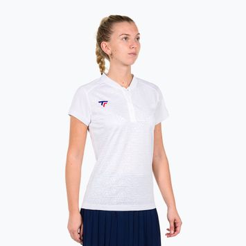 Maglietta da tennis donna Tecnifibre Team Mesh bianco