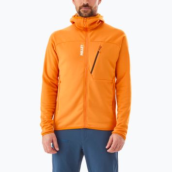 Felpa con cappuccio in pile Millet Seneca da uomo maracuja