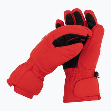 Rossignol Jr Rooster G sport guanti da sci per bambini rossi