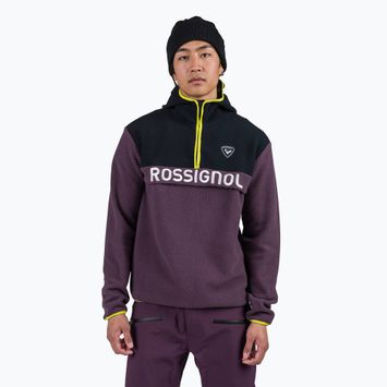 Felpa da uomo Rossignol Alltrack Fleece mulberry